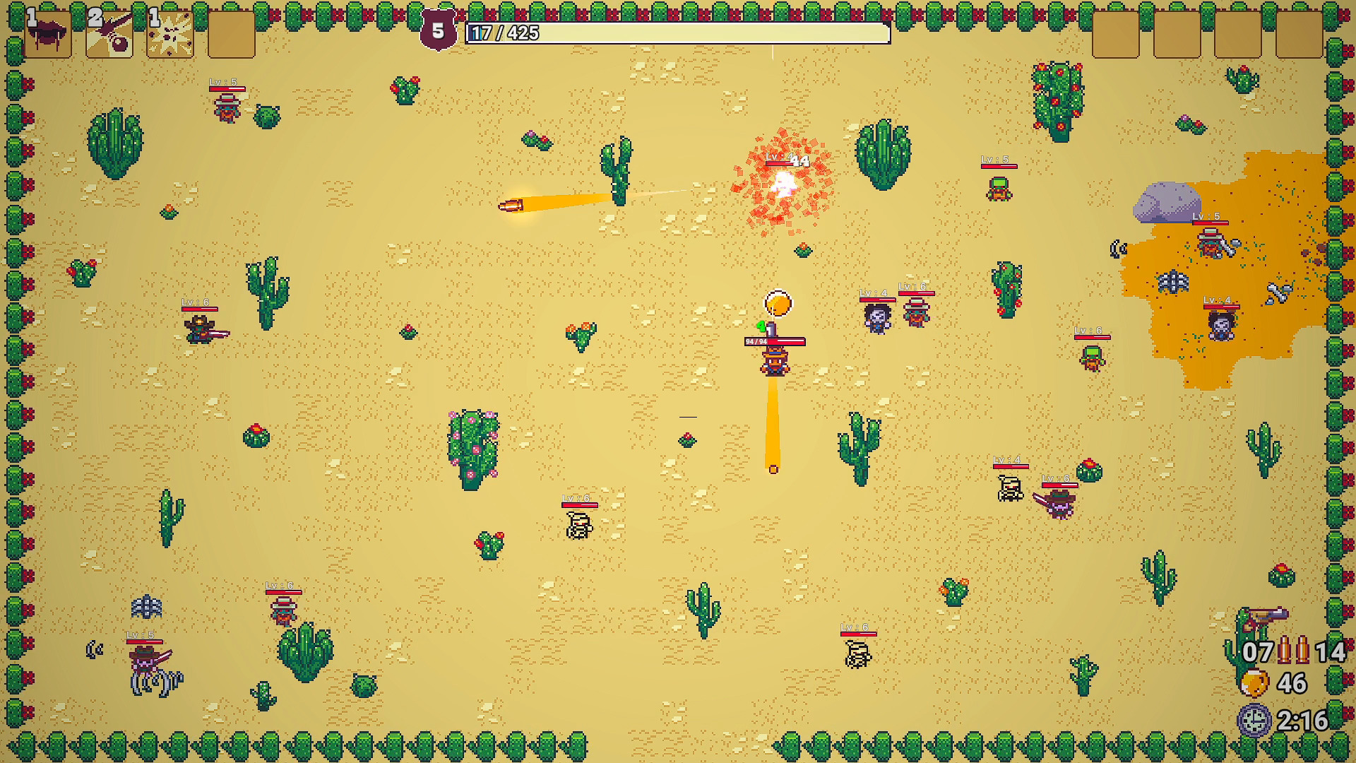 Official announcement art for the game Red Pistol